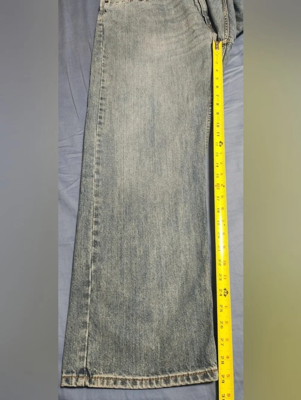 Levi's 569 Loose Straight Men's Jeans Light Wash Denim Size 40x30